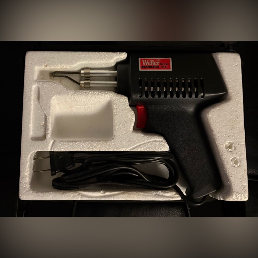 Weller Standard Soldering Gun Model 7200 w/Tip Oatey No.5 Lead free Solder Paste